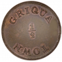 Half Penny, Griqua, 1815-16, Copper - Reverse