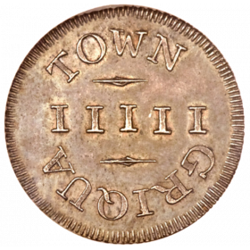 5 Pence, Griqua, 1815-16, Silver - Reverse