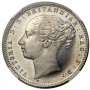 1P, Cape of Good Hope, 1889, Copper-Nickle - Long Horn Obverse