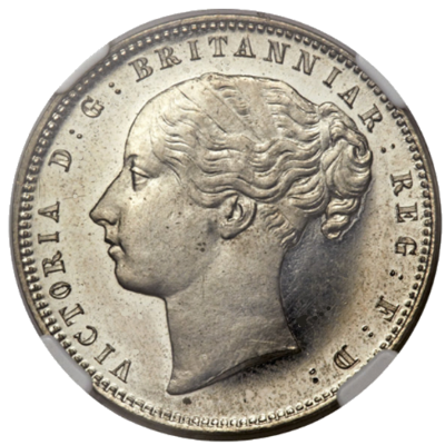 1P, Cape of Good Hope, 1889, Copper-Nickle - Long Horn Obverse