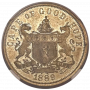 One Penny, Cape of Good Hope, 1889, Bronze - Long Horn reverse