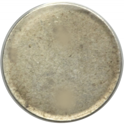 Threepence, Zuid-Afrikaansche Republiek, 1900, Silver - Blank Reverse