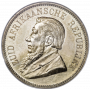 Five Shillings, Zuid-Afrikaansche Republiek, 1892, Double Shaft, Silver Obverse