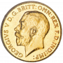 Ten Shillings, South Africa, 1925, Gold - obverse
