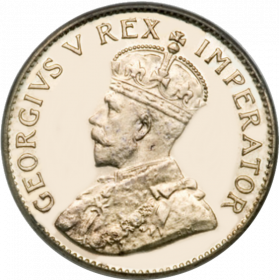 Threepence, South Africa, 1936, Silver - Flower Obverse