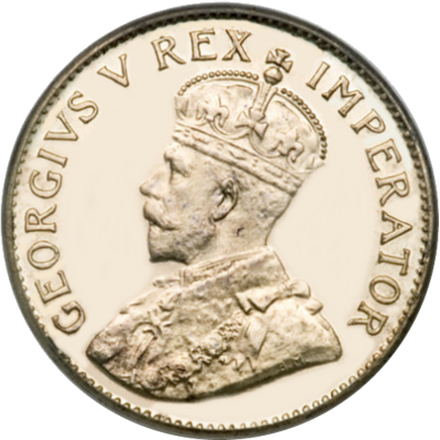 Threepence, South Africa, 1936, Silver - Flower Obverse