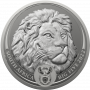 1oz South Africa, Big Five II Lion, 2022, Silver Obverse