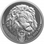 1oz R20, South Africa, 2022, Platinum, Big 5 II - Lion obverse