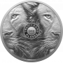 1oz R20, South Africa, 2022, Platinum, Big 5 II - Lion reverse