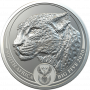 1oz, South Africa, 2020, Silver, Big Five - Leopard Obverse