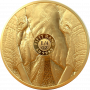 1/4 oz, South Africa, 2021, Gold, Big Five II - Elephant Reverse