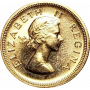 Pound, South Africa, 1953, Gold obverse