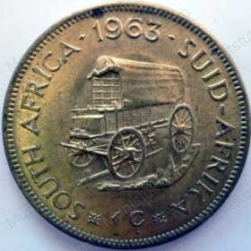 1 Cent, South Africa, 1963