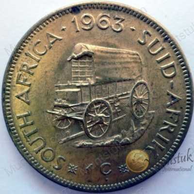 1 Cent, South Africa, 1963