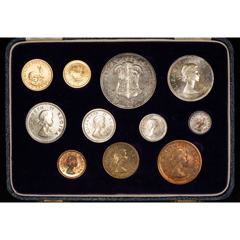 1960 SA Short Proof Set Obverse