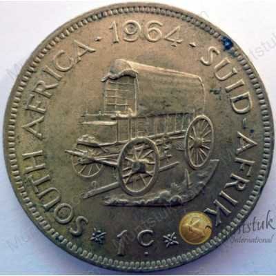 1 Cent, South Africa, 1964
