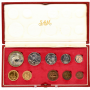 1975 RSA Long Proof Set Box open Reverse