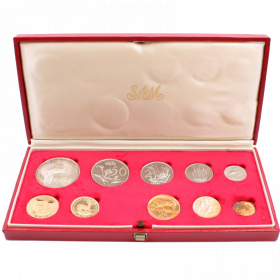 1980 RSA Long Proof Set Box open