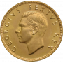 Pound, South Africa, 1952, Gold Obverse
