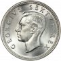 Five Shillings, South Africa, 1948, Silver obverse
