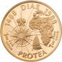 1988 Protea Series, 1/10 OZ GOLD - Bartolomeu Dias Reverse