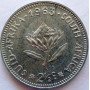 Two and a Half cent, South Africa, 1963