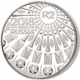 R2, South Africa, 2018, Silver, FIFA World Cup reverse