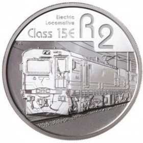 R2, South Africa, 2014, Silver, Trains of S.A. - Class 156 Diesel Electric reverse