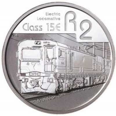 R2, South Africa, 2014, Silver, Trains of S.A. - Class 156 Diesel Electric reverse
