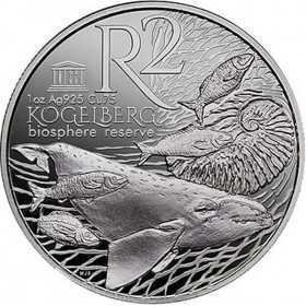 R2, South Africa, 2015, Silver, UNESCO Kogelberg Biosphere - Marine