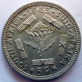5 Cent, South Africa, 1963