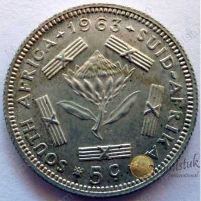 5 Cent, South Africa, 1963
