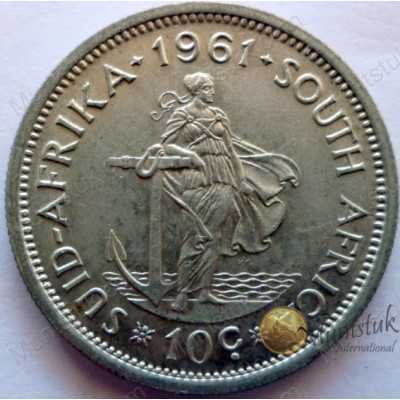 10 Cent, South Africa, 1961