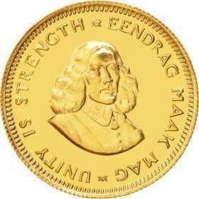 R1, South Africa, 1976, Gold