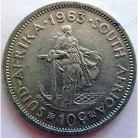 10 Cent, South Africa, 1963