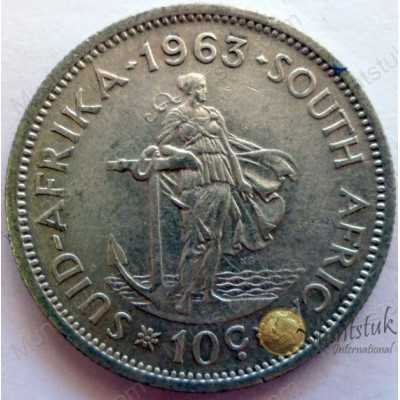 10 Cent, South Africa, 1963
