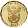 R1, South Africa, 2008, Gold - World Cup Soccer obverse