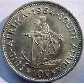 10 Cent, South Africa, 1964