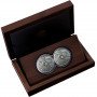 1oz, South Africa, 2020, Silver, Big Five I - Leopard, Double Capsule box reverse