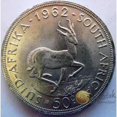 50 Cent, South Africa, 1962