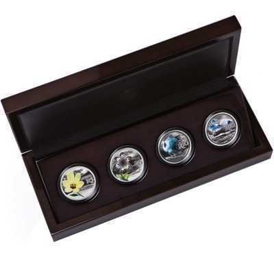 2017, South Africa, Silver, West Coast Bioregion - Colored Box open reverse