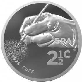 2020, South Africa, Tickey, Silver, Retinal Cryoprobe Reverse