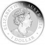 1 Dollar, Australia, 2021, Silver, Wedge-Tailed Eagle Reverse