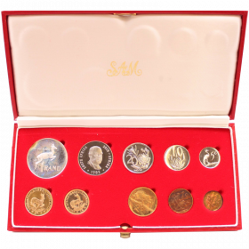 1982 RSA Long Proof Set Box open