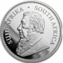 1oz Krugerrand, South Africa, 2017, Silver Obverse