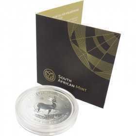 1oz Krugerrand, South Africa, 2017, Silver - Mintmark
