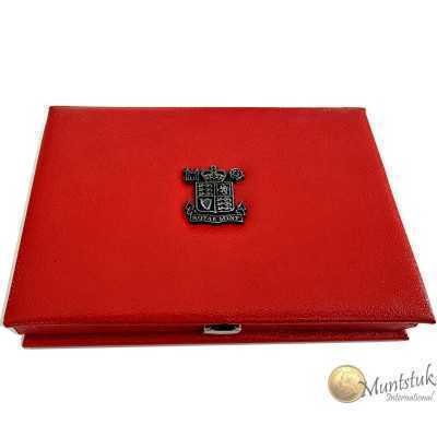 1986, UK, Delux Proof Set - Mint Case