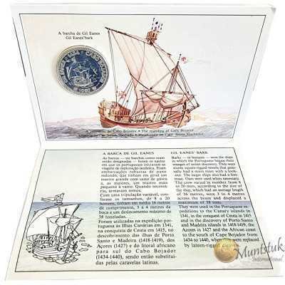 100 Escudos, Portugal, 1987, Sterling Silver - Coin 1