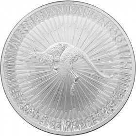 1oz, Australia, 2020, Silver - Kangaroo obverse