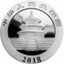 10 Yuan, China, 2018, Silver - Panda obverse
